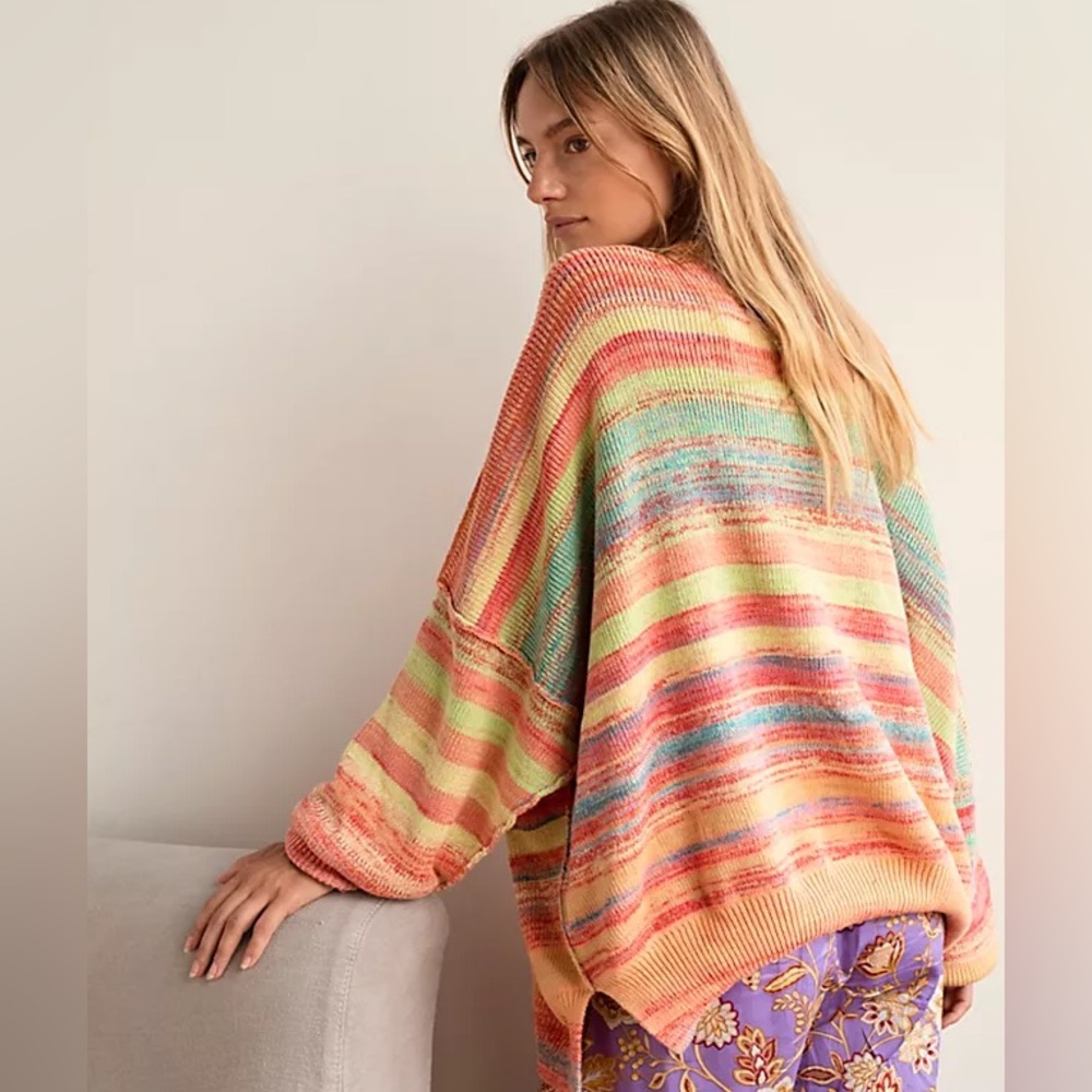FREE PEOPLE easy street space dye tunic